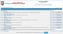 Desktop Screenshot of forum.wirtualnyknurow.pl