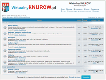 Tablet Screenshot of forum.wirtualnyknurow.pl